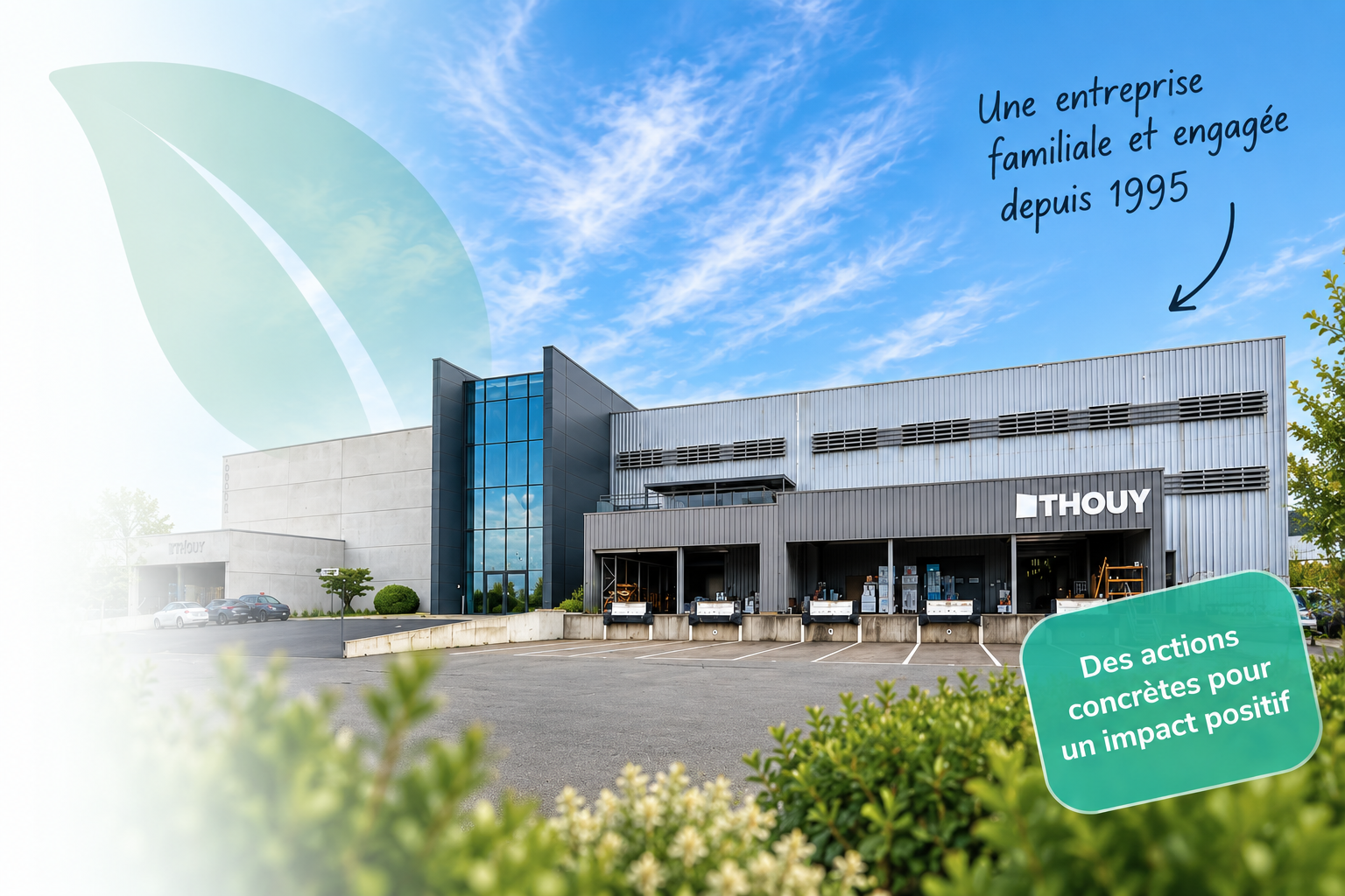 Locaux Thouy et engagement RSE