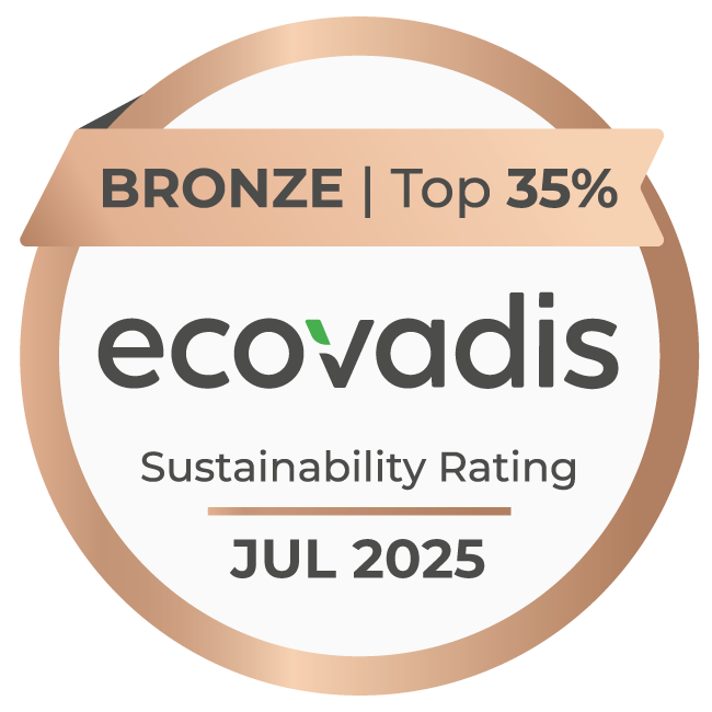 M&eacute;daille de bronze EcoVadis 2025