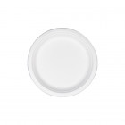 Assiette ronde en fibres végétales Ø 18 cm