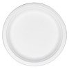 Assiette ronde en fibres végétales Ø 22 cm