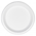 Assiette ronde en fibres végétales Ø 23 cm