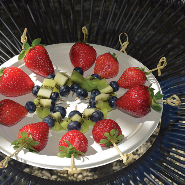 Assiettes et bols éco-friendly jetables Ø18cm.