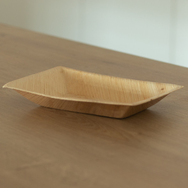 Mini assiette palmier rectangulaire 17 x 12 cm écologique en G10087-F.jpg.