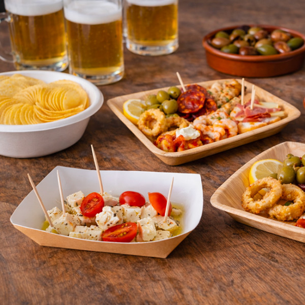 Apéro dinatoire : bols avec chips