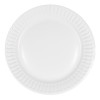 Assiette ronde en carton blanc Ø 23 cm