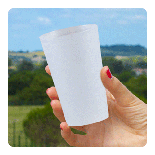 Gobelet personnalisé pour association