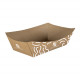 Barquette personnalisée en carton 1370 mL - Impression jusqu'à 4 couleurs