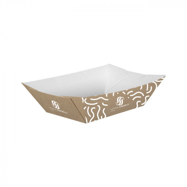 Barquette personnalisée en carton 1440 g - Impression jusqu'à 4 couleurs