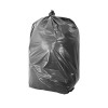 Sac-poubelle noir renforcé 130L avec lien à nouer