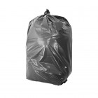 Sac-poubelle 130 L noir renforcé avec lien à nouer