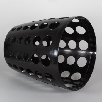 Corbeille à papier 12 L - Plastique noir