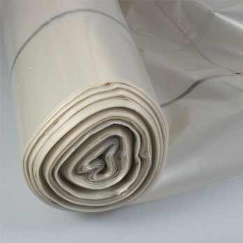 Sac-poubelle 130 L transparent renforcé avec lien à nouer