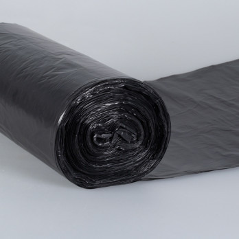 Sac-poubelle 30 L noir standard HD avec lien à nouer