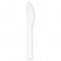 Couteau réutilisable blanc 18,5 cm