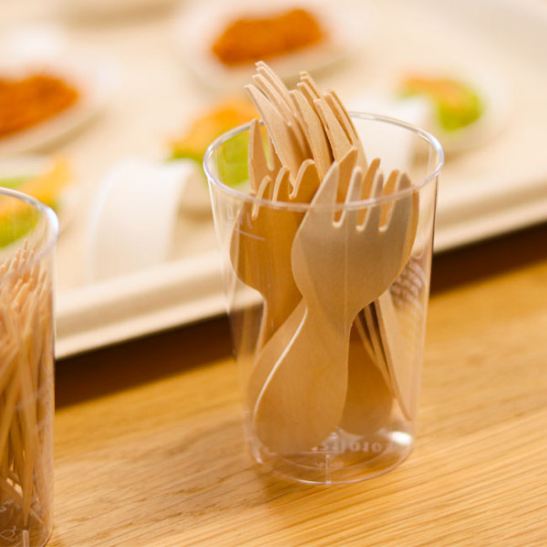 mini spork jetable bois G30037W, spork en bois 8 cm, mini spork jetable bois G30037W, mini spork jetable bois G30037W
