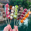 pique à brochette pour dessert