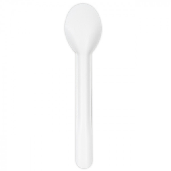 Cuillère jetable en fibres végétales 15,8 cm