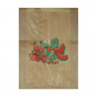 Sac fruits et légumes en papier kraft 3 kg 24 + 7 x 34