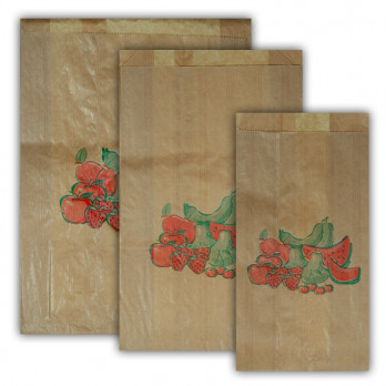 Sacs fruits et légumes en papier kraft