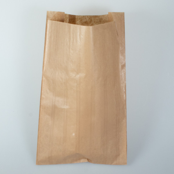 Sac fruits et légumes en papier kraft 19 + 6 x 32 cm