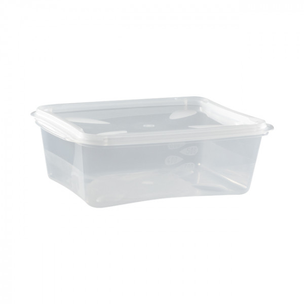 Boîte avec couvercle séparé réutilisable 600g