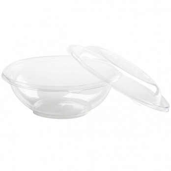 Couvercle en plastique transparent pour saladier 2,2 L