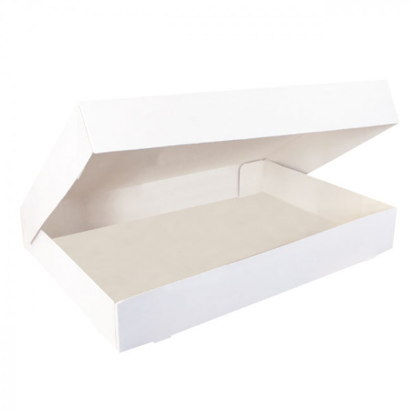 Boîte pâtissière pour plateau traiteur 28x42cm en carton