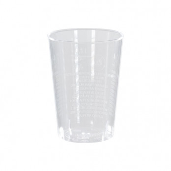 Verrine ronde réutilisables transparentes 10 cL