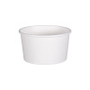 Pot à glace en carton blanc 8 Oz pour pro en gros