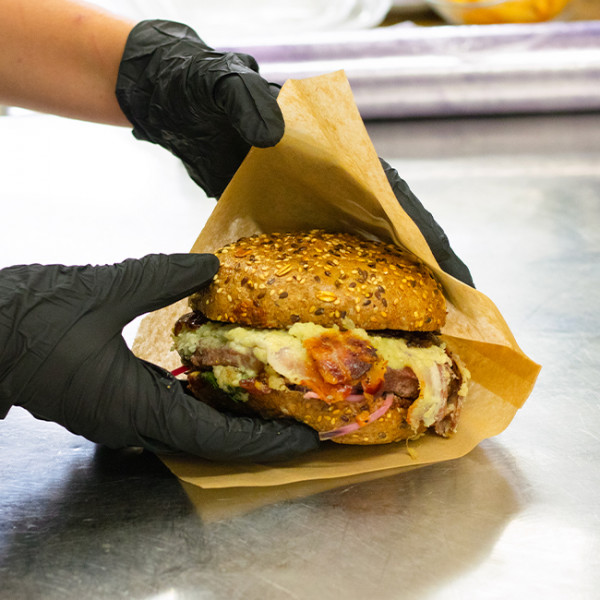 sachet papier kraft 16x16,5cm ouvert 2 côtés - format 13,8x22/5cm - sacs et sachets.