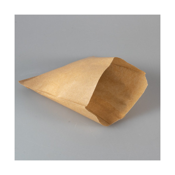 Etui à frites en papier kraft 12x12cm - Sacs et sachets