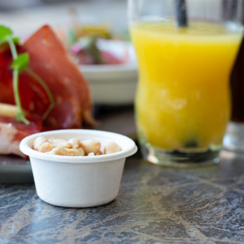 Pot à sauce en fibres végétales 60 mL