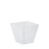 Verrine mini cube réutilisable transparente 6 cL