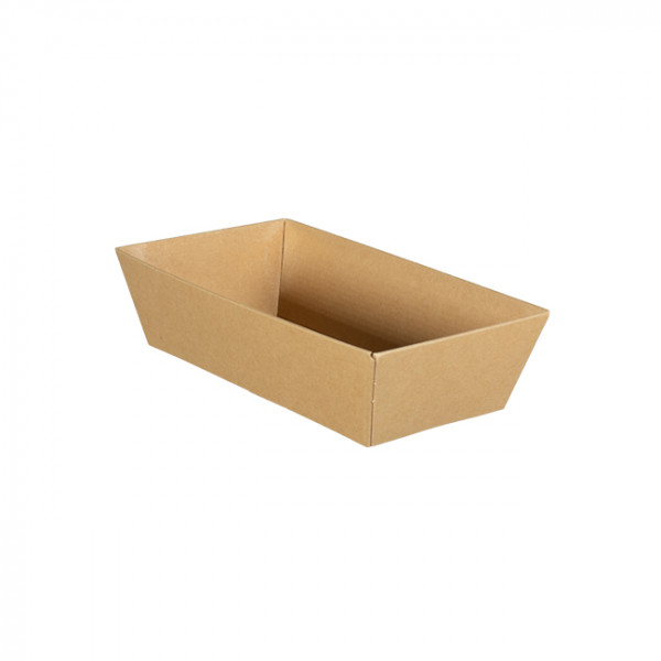 Barquette en carton kraft 230 mL