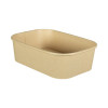Barquette en fibres de bambou 580 mL