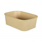 Barquette en fibres de bambou 750 mL
