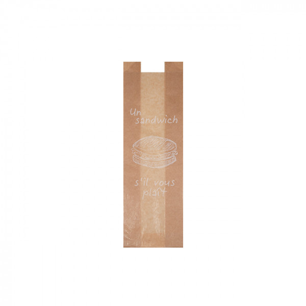 Sachet papier sandwich pour boulangerie