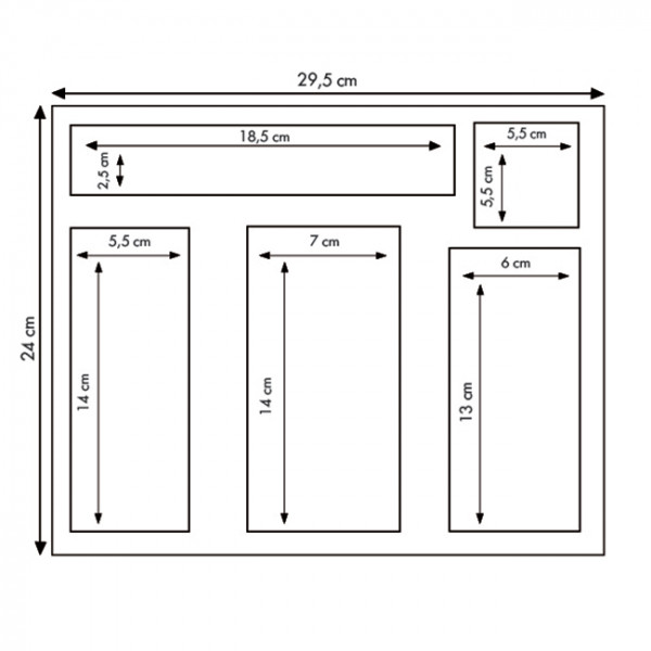 Plateau repas en fibres végétales avec couvercle - I10008