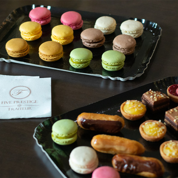 plateau traiteur noir, petit plat carton noir, I20012NOI, image.