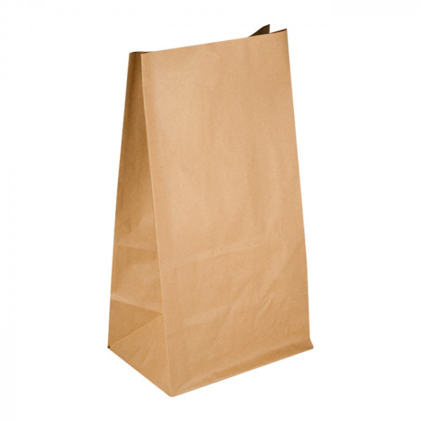 Sac en papier kraft pour restaurant et vente à emporter