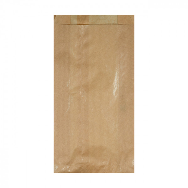 Sac croissant 104 en papier kraft 14 + 6 x 28 cm