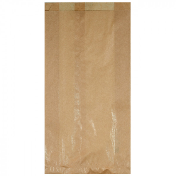 Sac croissant 106 en papier kraft 19 + 6 x 34 cm
