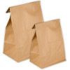 Sacs en papier kraft sans poignées