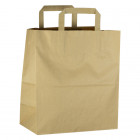 Sac cabas en papier kraft avec poignées 26 x 14 / 30 cm