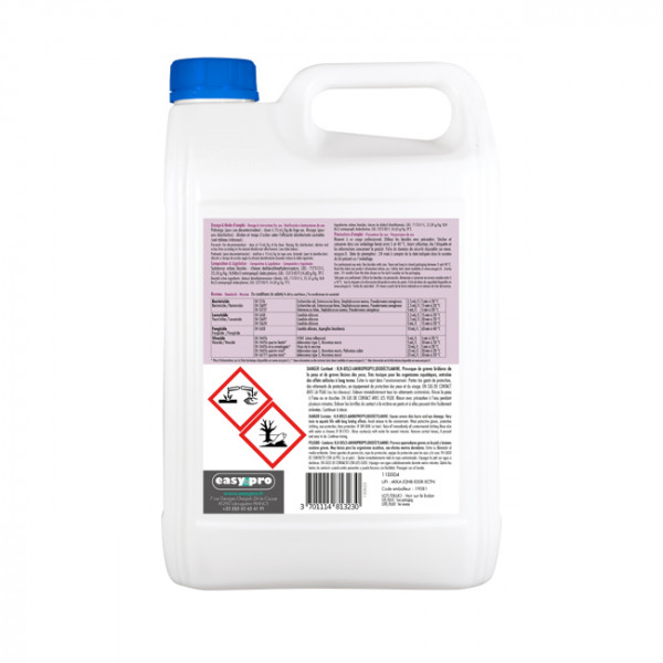 Bidon de 5 L de produit désinfectant pour le linge Easypro professionnel