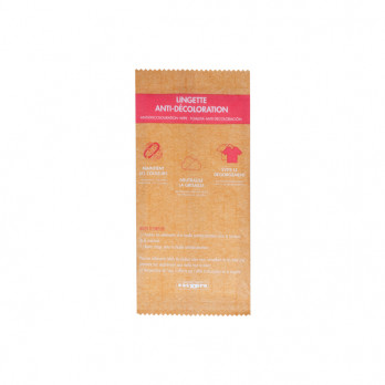 Lingettes anti-décoloration en étuis