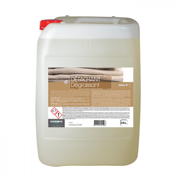 Bidon de liquide dégraissant et détachant