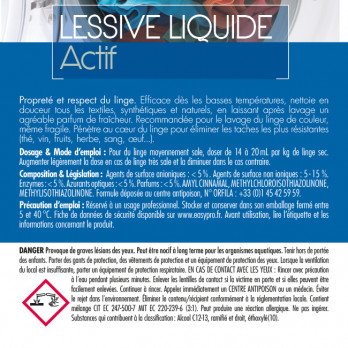 Lessive liquide Actif 20 L