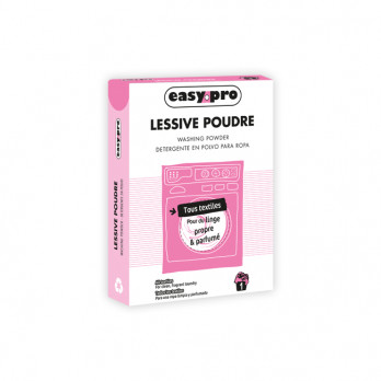 Lessive poudre en doses de 130 g - Étuis en carton