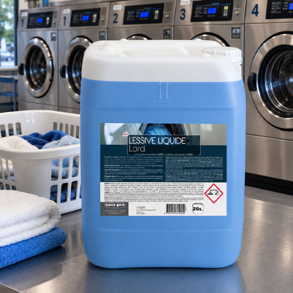Lessive liquide pour laverie pas chère